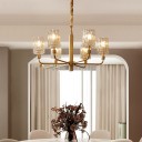 Loft Industry Modern - Gold Ice Chandelier